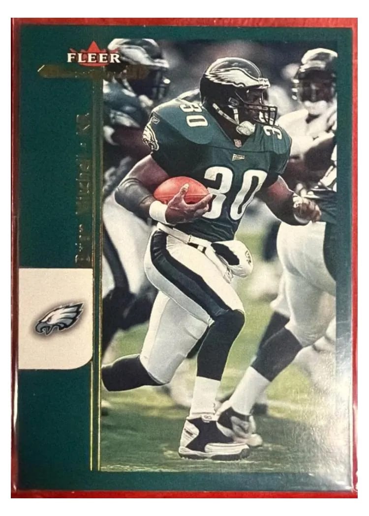 2002 Fleer Maximum Brian Mitchell #105 card