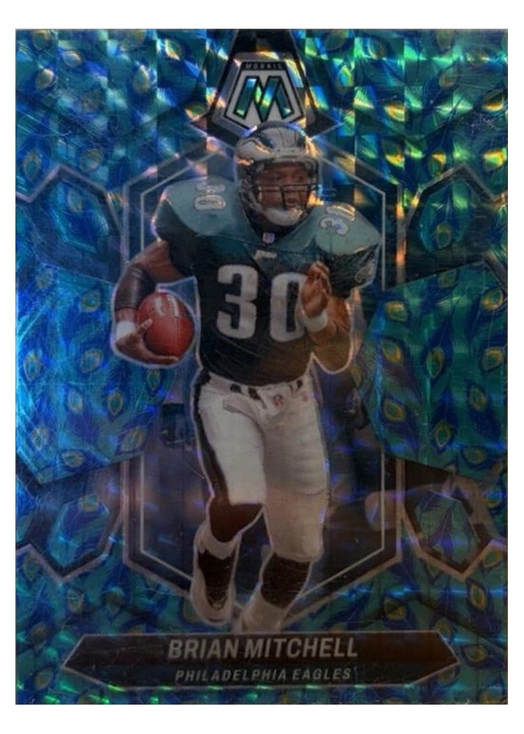2024 Panini Mosaic Base Set Brian Mitchell Peacock Choice #227