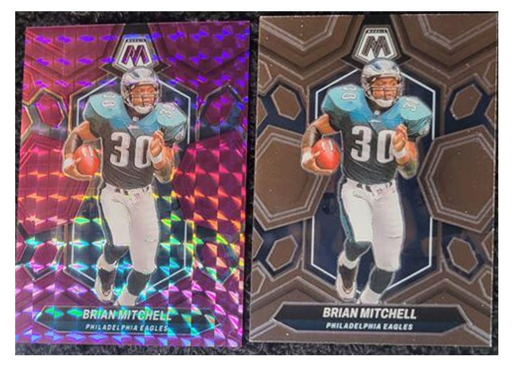 2024 Panini Mosaic Base Set Brian Mitchell #227 card