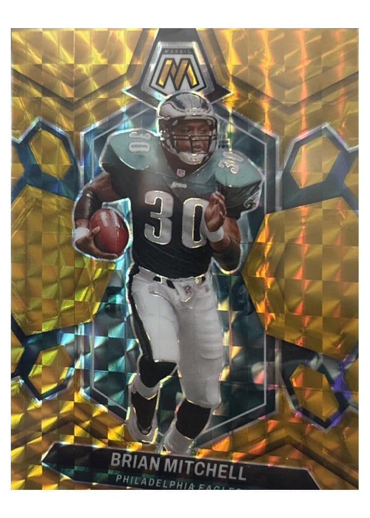 2024 Panini Mosaic Base Set Brian Mitchell #227 card