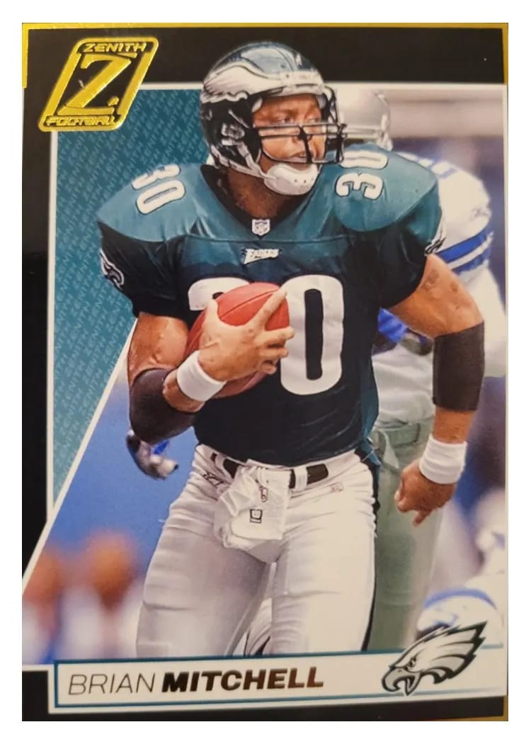 2024 Panini Zenith Base Set Brian Mitchell #82 card