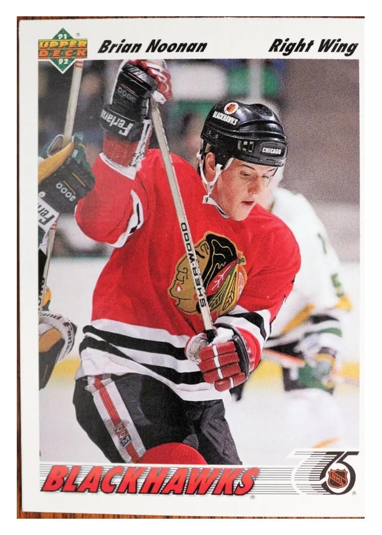 1991 Upper Deck Brian Noonan #380 card