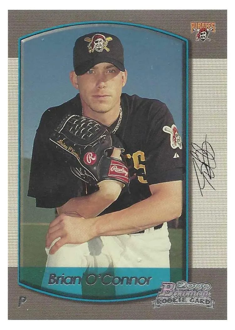 2000 Bowman Draft Picks Brian O'Conner #25 card