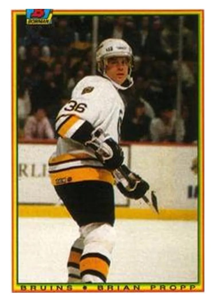 1990 Bowman brian propp #37 card
