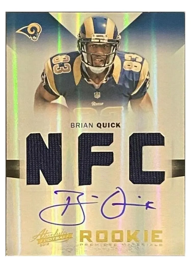 2012 Panini Absolute Brian Quick #206 card