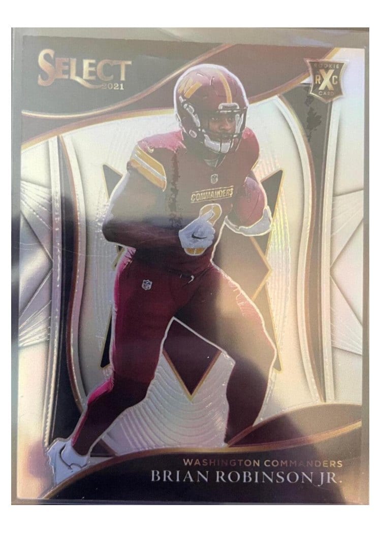 2021 Panini Select Base Set Brian Robinson Jr #410 card