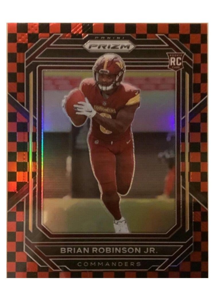 2022 Panini Prizm Base Set Brian Robinson Jr. #321 card