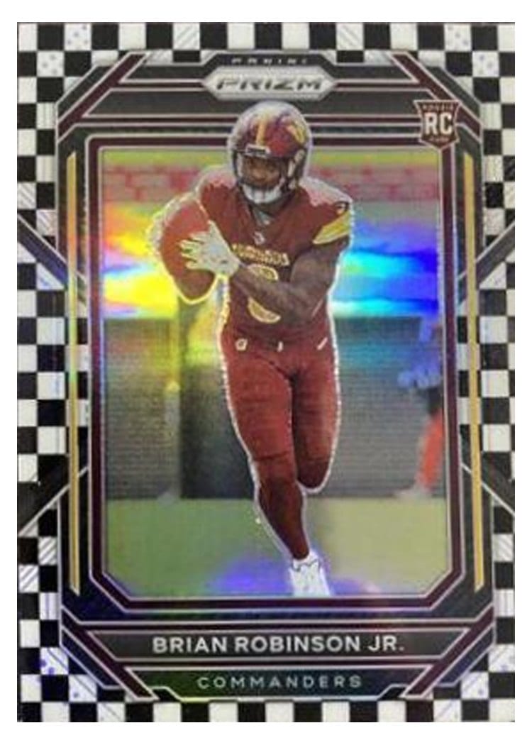 2022 Panini Prizm Base Set Brian Robinson Jr. #321 card