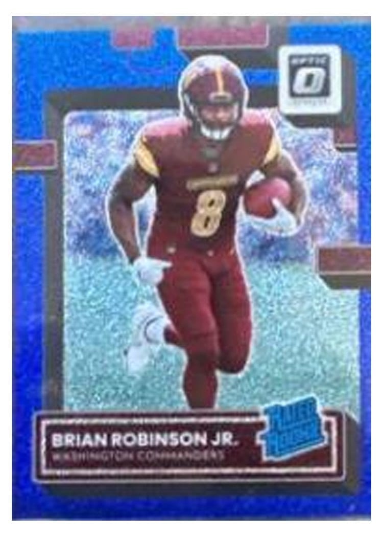 2022 Panini Prizm Base Set Brian Robinson Jr. #321 card