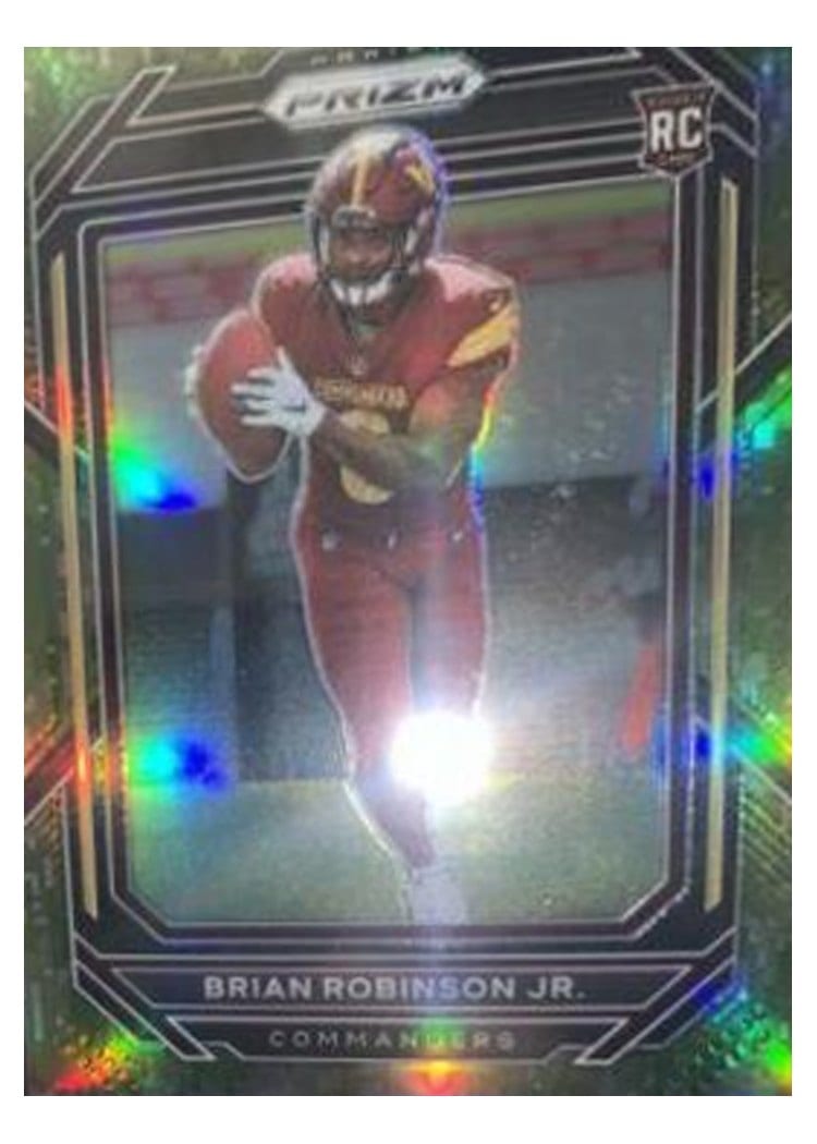 2022 Panini Prizm Base Set Brian Robinson Jr. #321 card