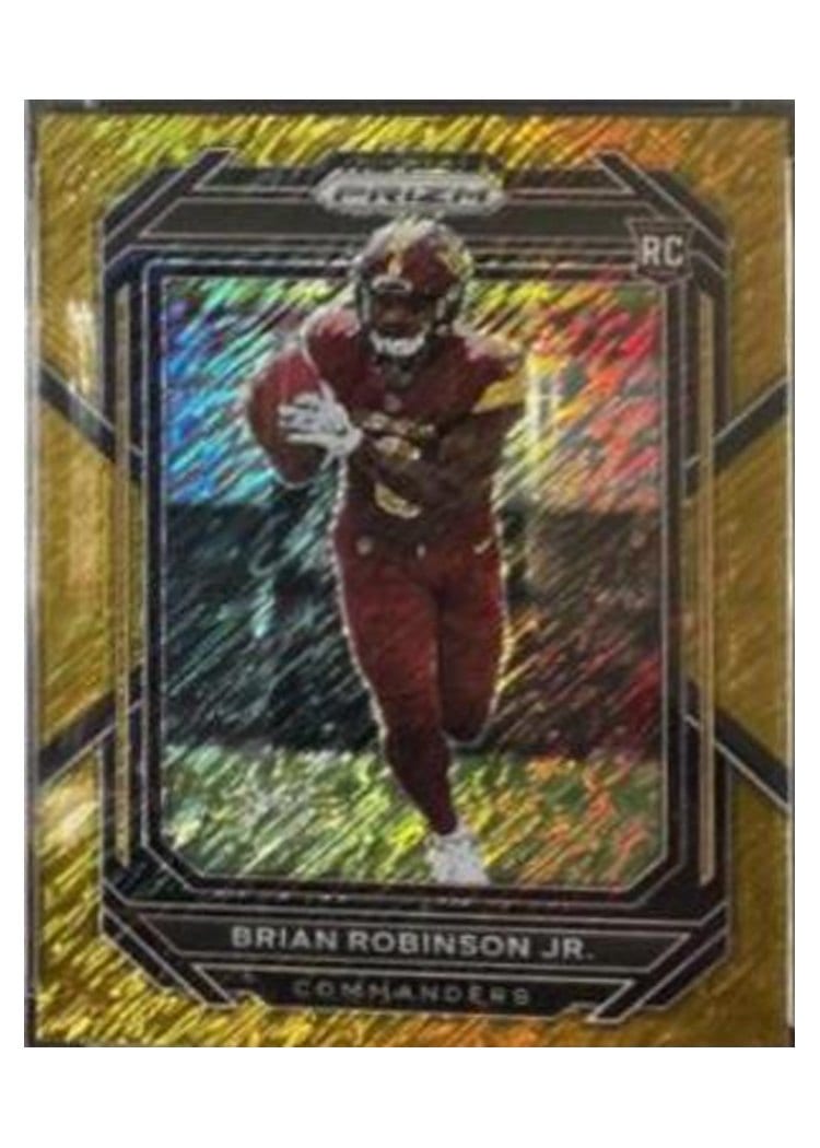 2022 Panini Prizm Base Set Brian Robinson Jr. #321 card