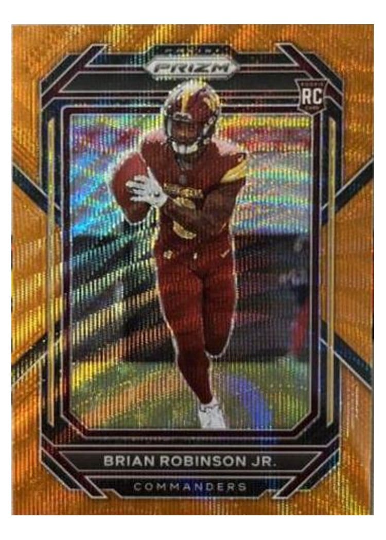 2022 Panini Prizm Base Set Brian Robinson Jr. #321 card