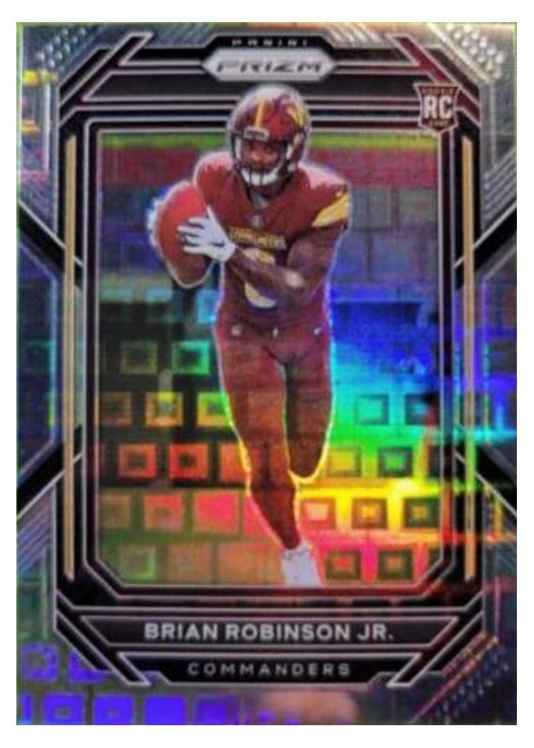 2022 Panini Prizm Base Set Brian Robinson Jr. #321 card