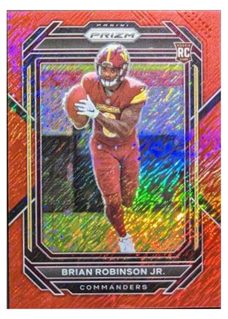 2022 Panini Prizm Base Set Brian Robinson Jr. #321 card