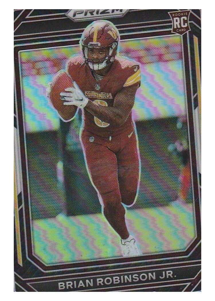 2022 Panini Prizm Base Set Brian Robinson Jr. #321 card