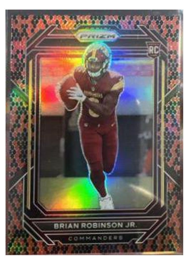 2022 Panini Prizm Base Set Brian Robinson Jr. #321 card