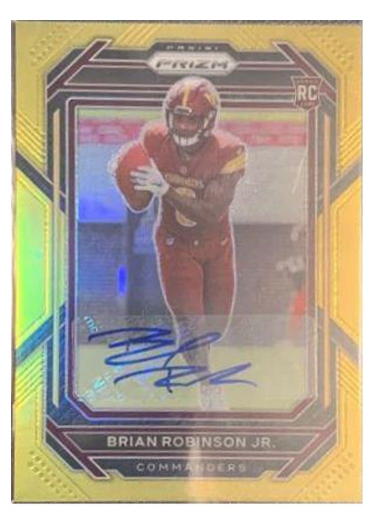 2022 Panini Prizm Base Set Brian Robinson Jr. #321 card