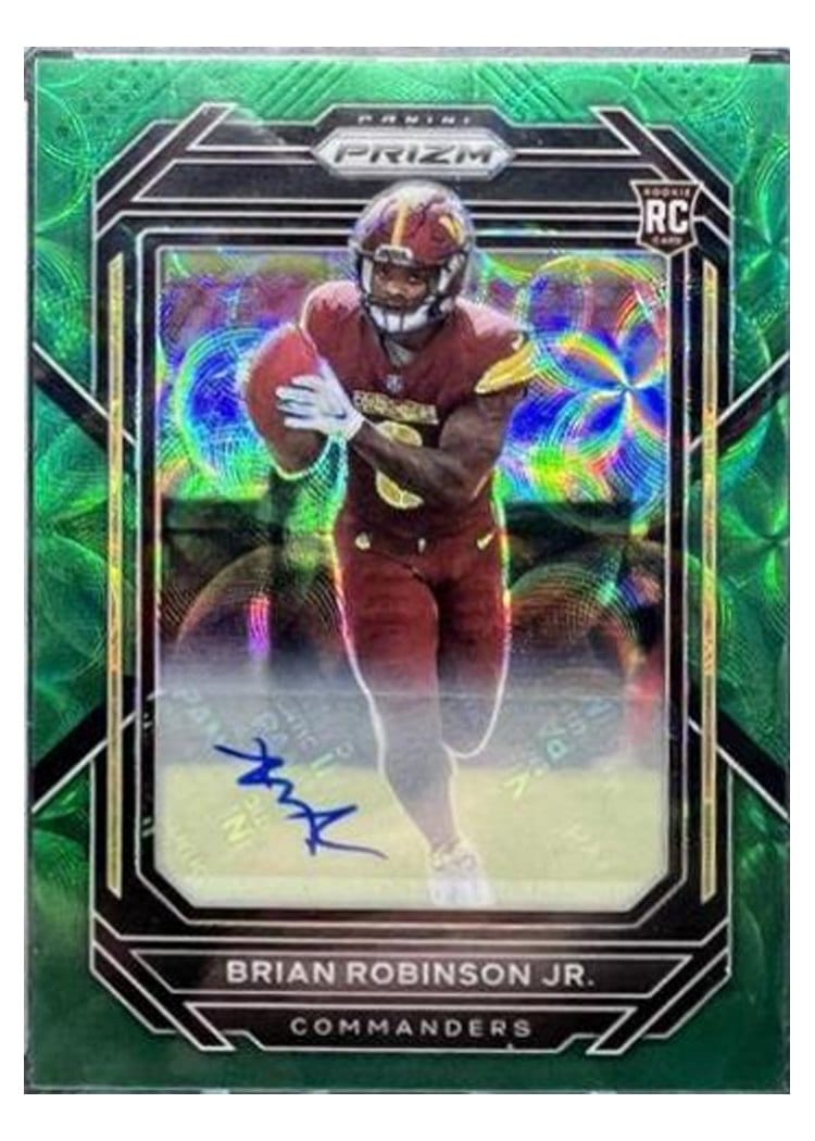 2022 Panini Prizm Base Set Brian Robinson Jr. #321 card
