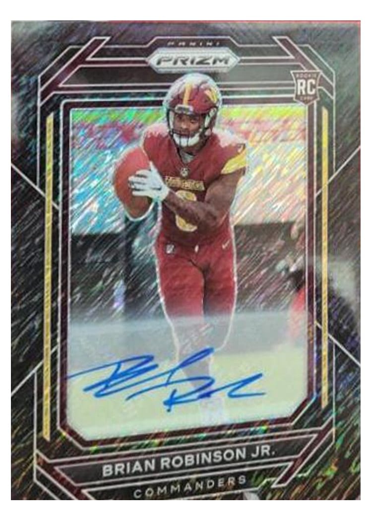 2022 Panini Prizm Base Set Brian Robinson Jr. #321 card