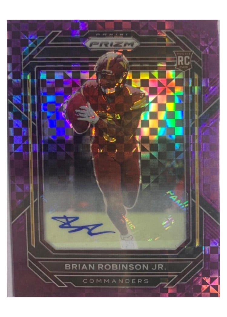 2022 Panini Prizm Base Set Brian Robinson Jr. #321 card