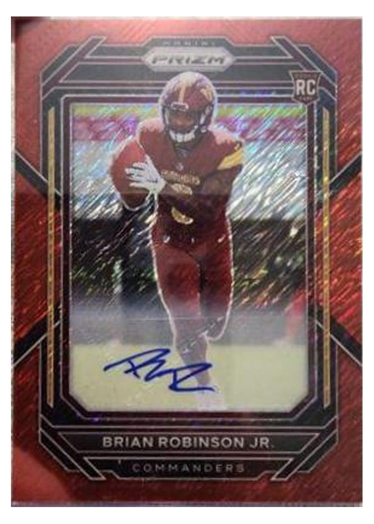 2022 Panini Prizm Base Set Brian Robinson Jr. #321 card
