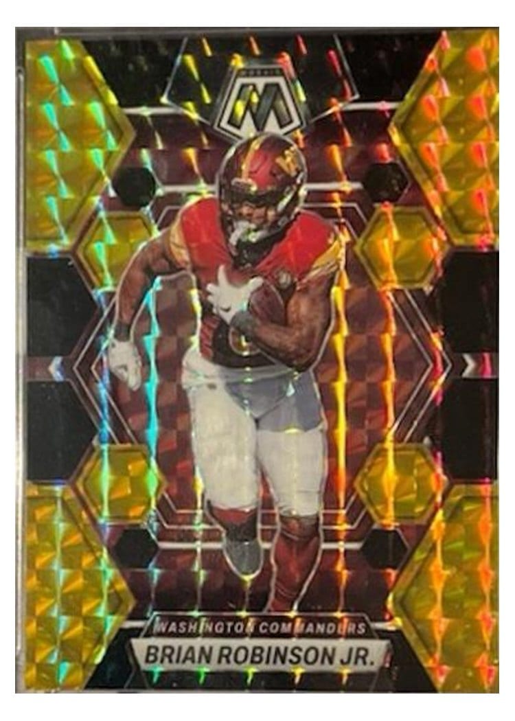 2023 Panini Mosaic Base Set Brian Robinson Jr. #244 card