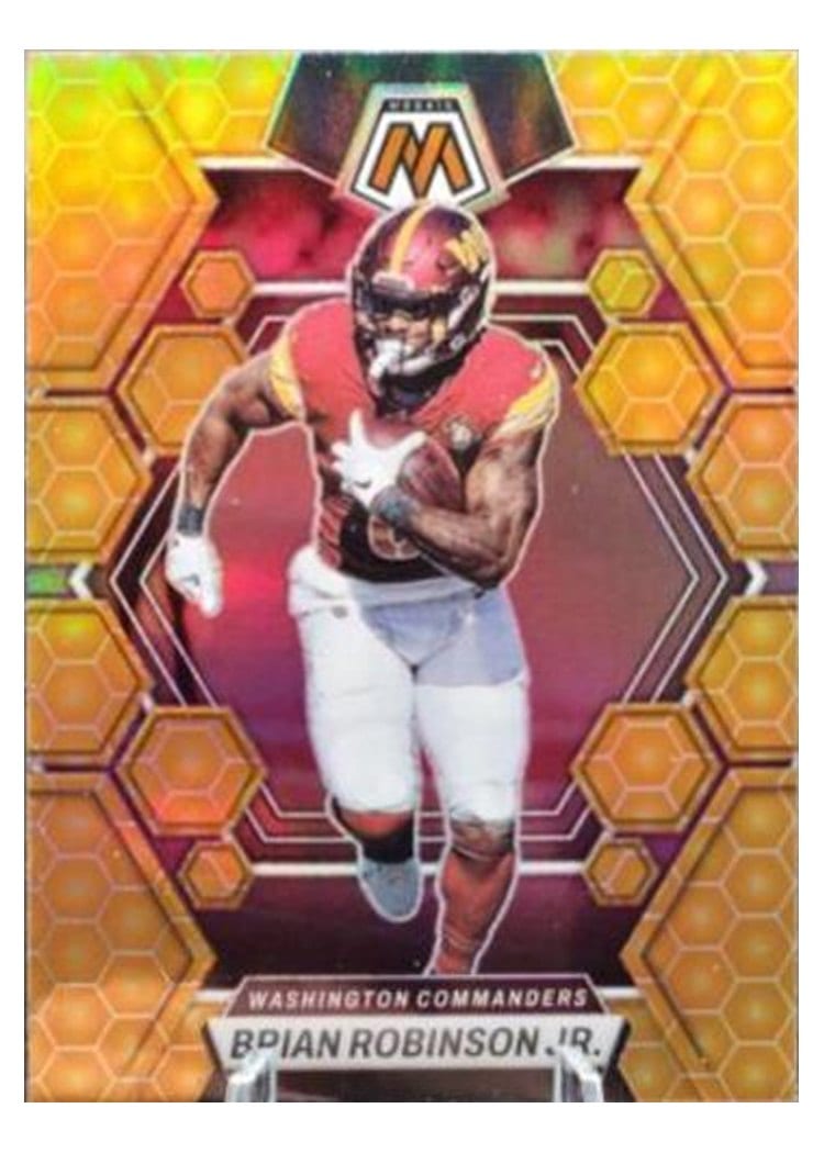 2023 Panini Mosaic Base Set Brian Robinson Jr. Honeycomb #244 card