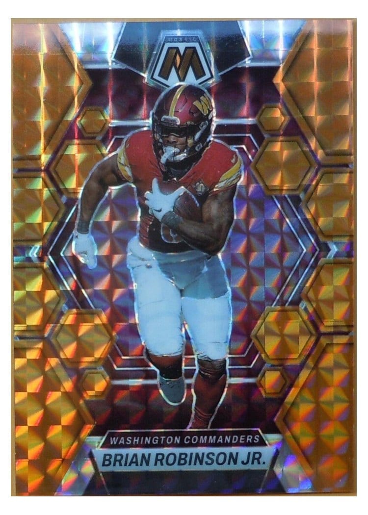 2023 Panini Mosaic Base Set Brian Robinson Jr. #244 card