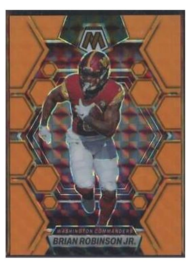 2023 Panini Mosaic Base Set Brian Robinson Jr. #244 card