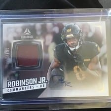 2024 Panini Luminance Autograph Jerseys Brian Robinson Jr. #AJ-BRJ card