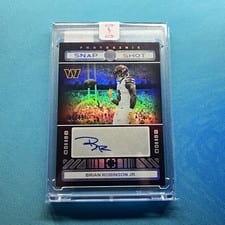 2024 Panini Photogenic Snapshots Autographs Brian Robinson Jr. #SSA-BRJ card