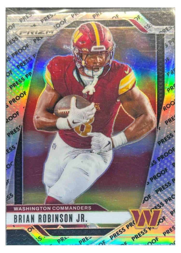 2024 Panini Prizm Base Set Brian Robinson Jr. #288 card