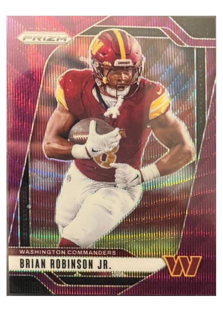 2024 Panini Prizm Base Set Brian Robinson Jr. #288 card