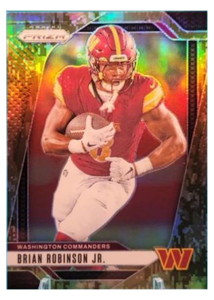 2024 Panini Prizm Base Set Brian Robinson Jr. #288 card