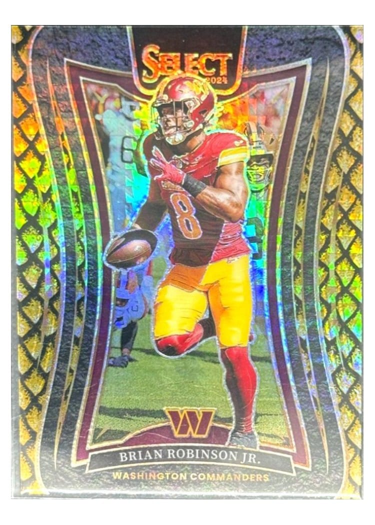 2024 Panini Select Base Set Brian Robinson Jr. #312 card