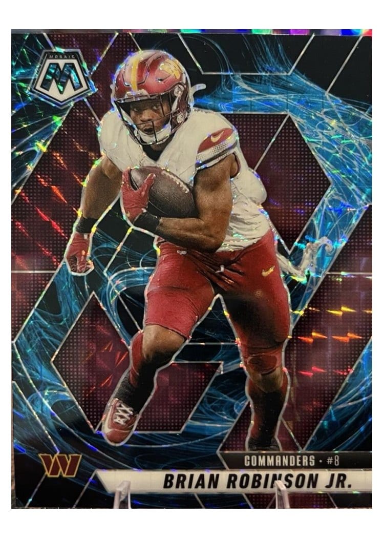 2025 Panini Mosaic Base Set Brian Robinson Jr. #143 card