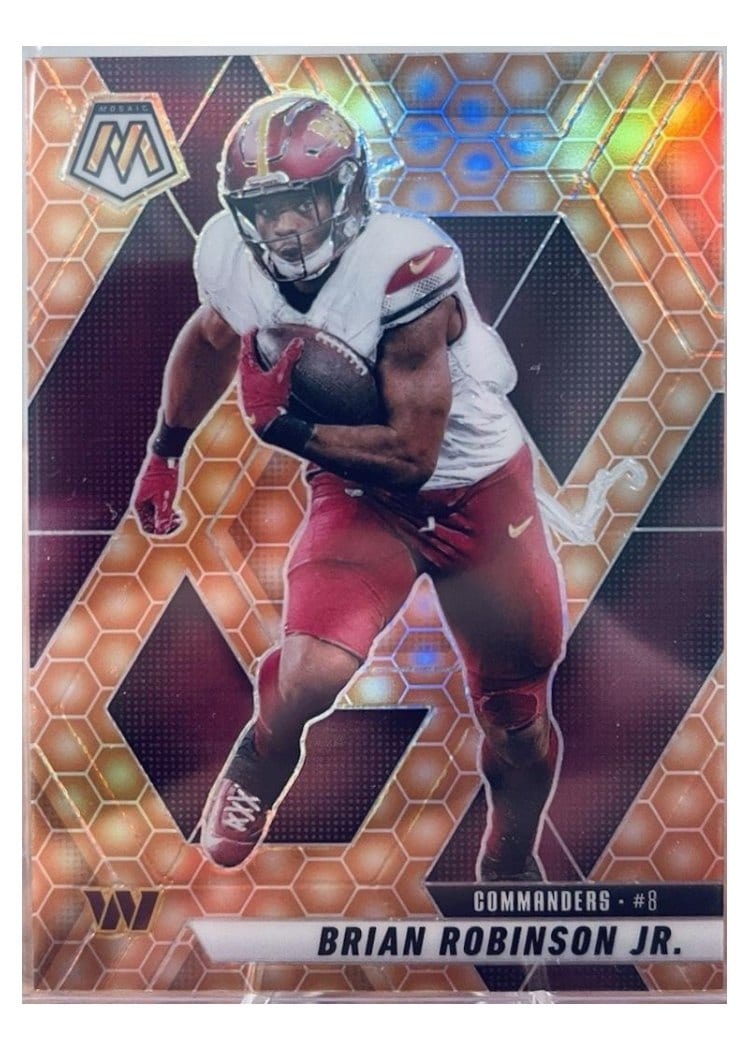 2025 Panini Mosaic Base Set Brian Robinson Jr. #143 card