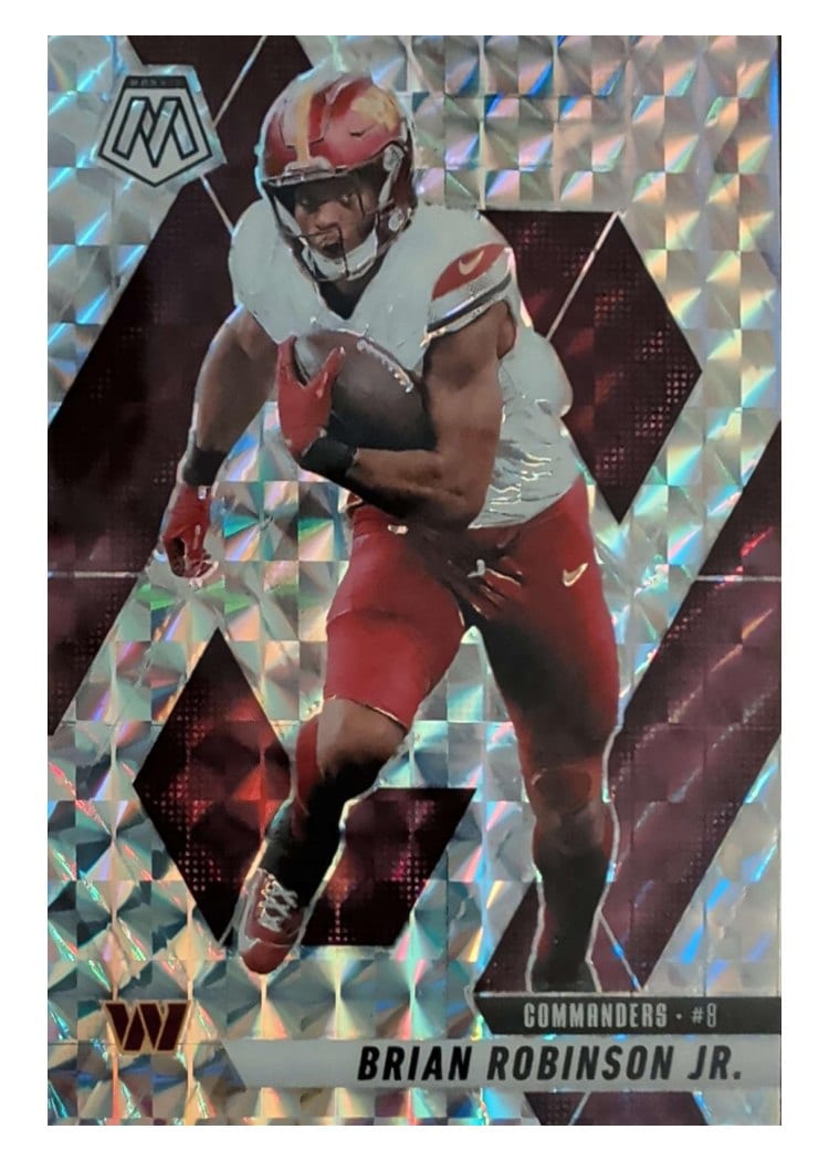 2025 Panini Mosaic Base Set Brian Robinson Jr. #143 card