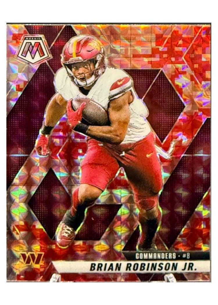 2025 Panini Mosaic Base Set Brian Robinson Jr. #143 card