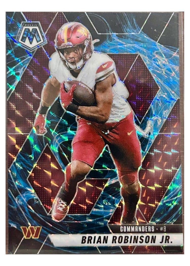 2025 Panini Mosaic Base Set Brian Robinson Jr. #143 card