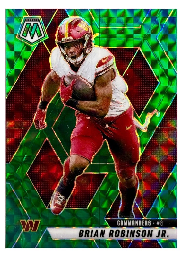 2025 Panini Mosaic Base Set Brian Robinson Jr. #143 card