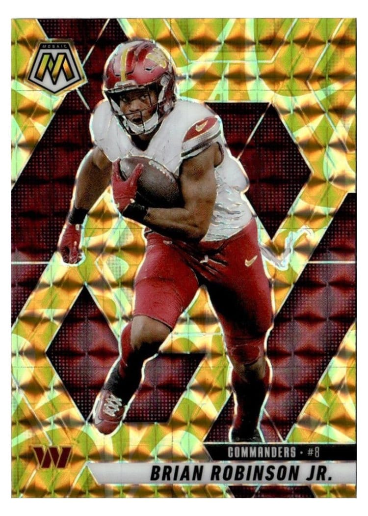 2025 Panini Mosaic Base Set Brian Robinson Jr. #143 card