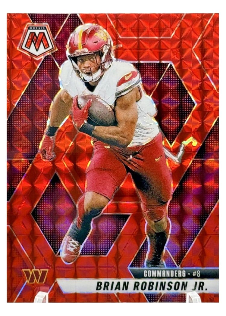 2025 Panini Mosaic Base Set Brian Robinson Jr. #143 card