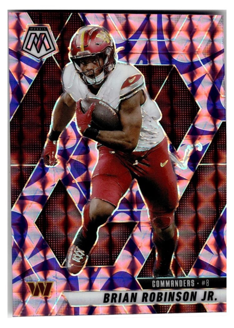 2025 Panini Mosaic Base Set Brian Robinson Jr. #143 card