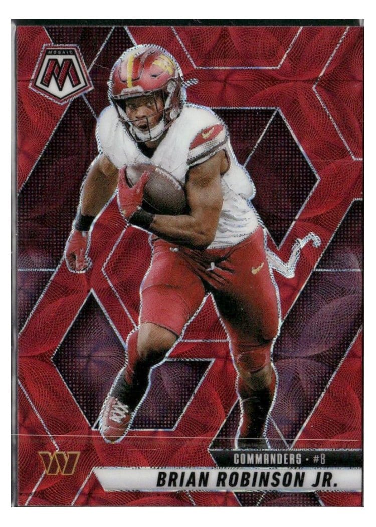 2025 Panini Mosaic Base Set Brian Robinson Jr. #143 card