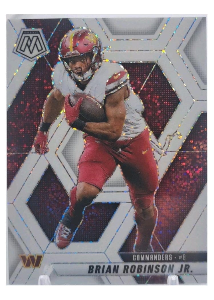 2025 Panini Mosaic Base Set Brian Robinson Jr. #143 card