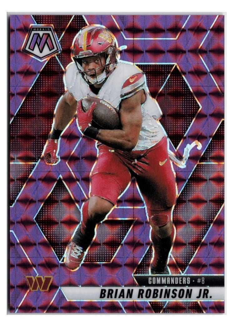 2025 Panini Mosaic Base Set Brian Robinson Jr. #143 card