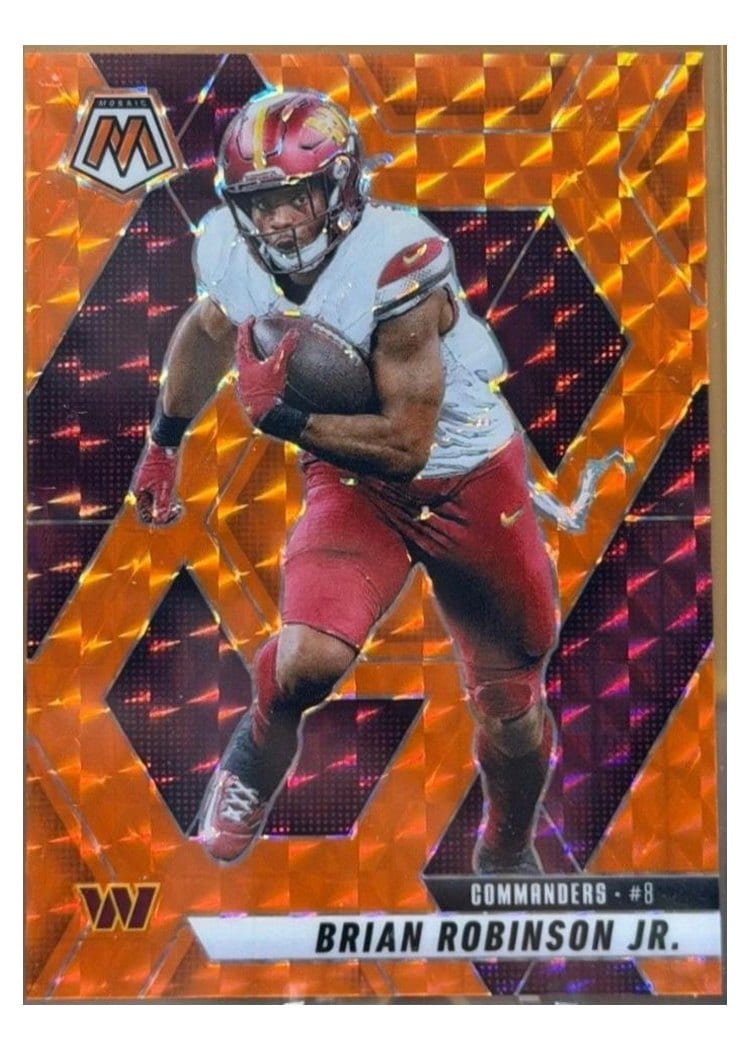 2025 Panini Mosaic Base Set Brian Robinson Jr. #143 card
