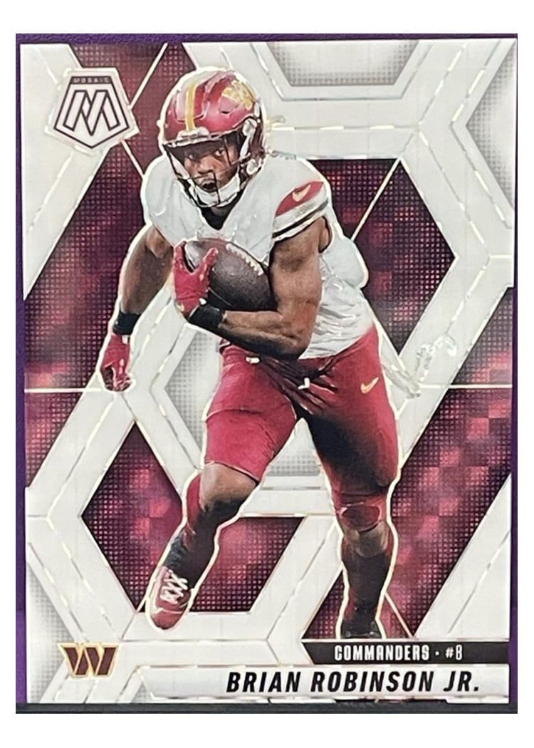 2025 Panini Mosaic Base Set Brian Robinson Jr. #143 card