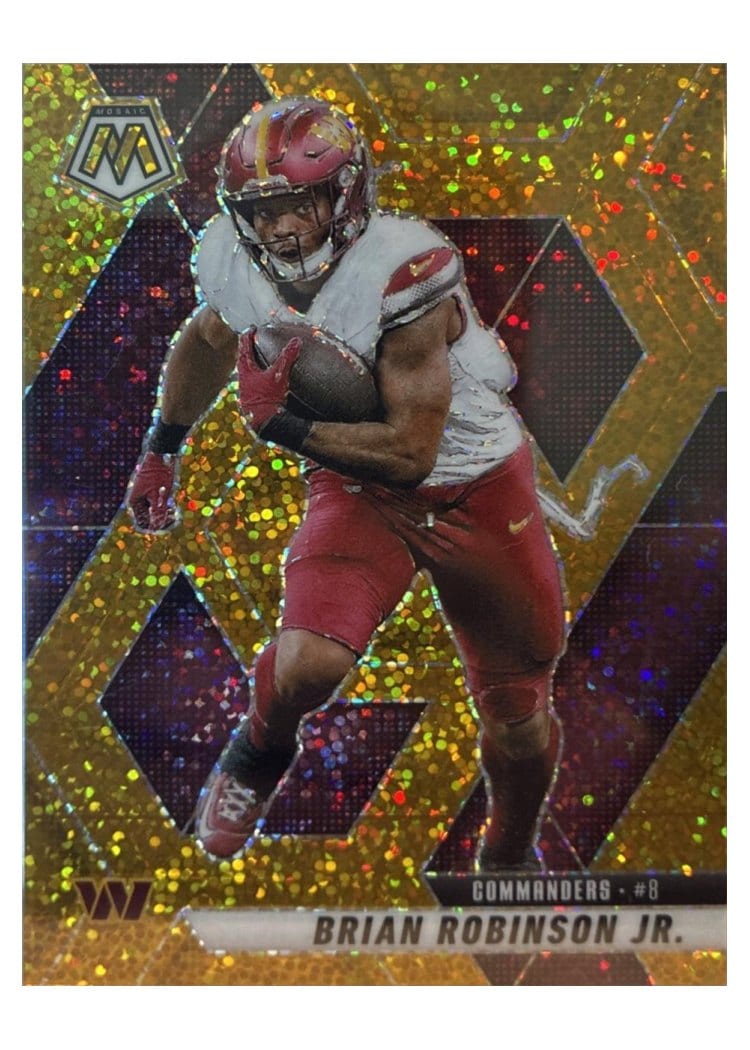 2025 Panini Mosaic Base Set Brian Robinson Jr. #143 card
